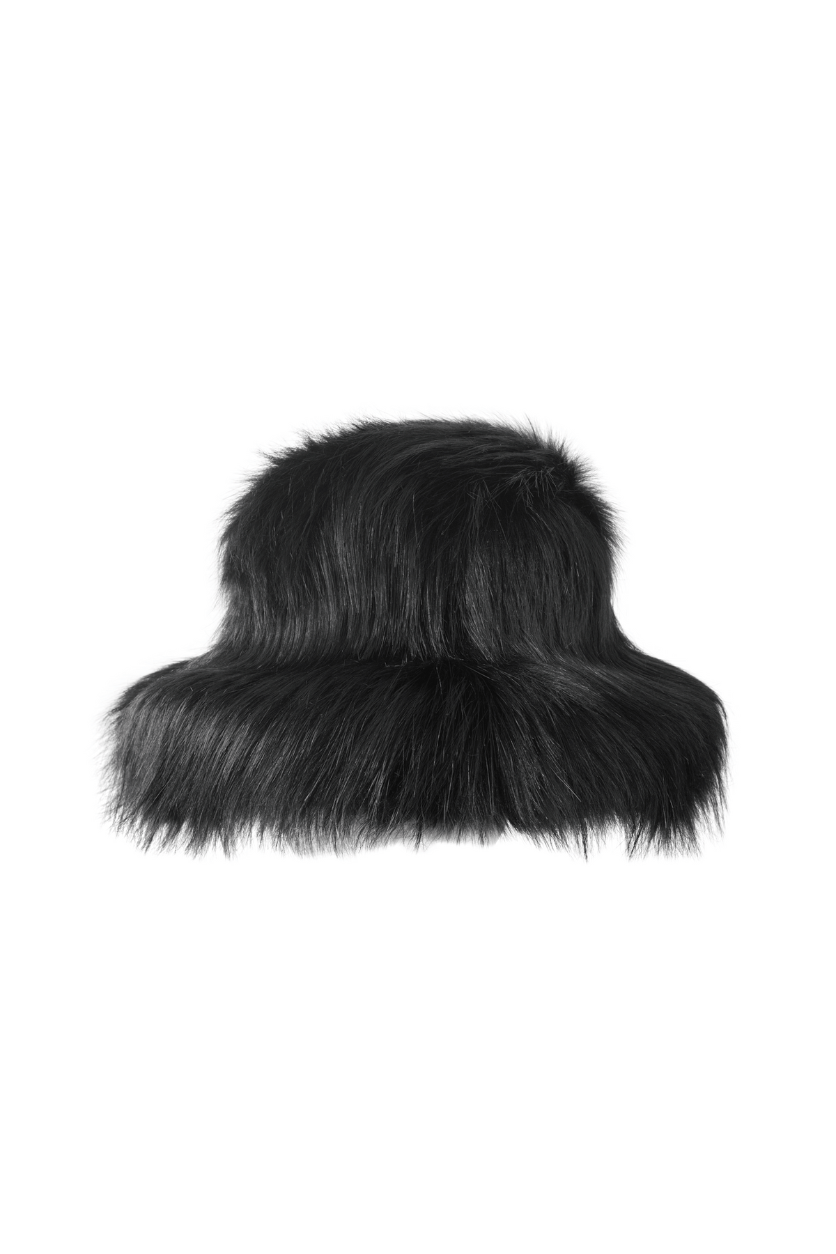 FURRY BUCKET SOLID BLACK | TYLERLAMBERT
