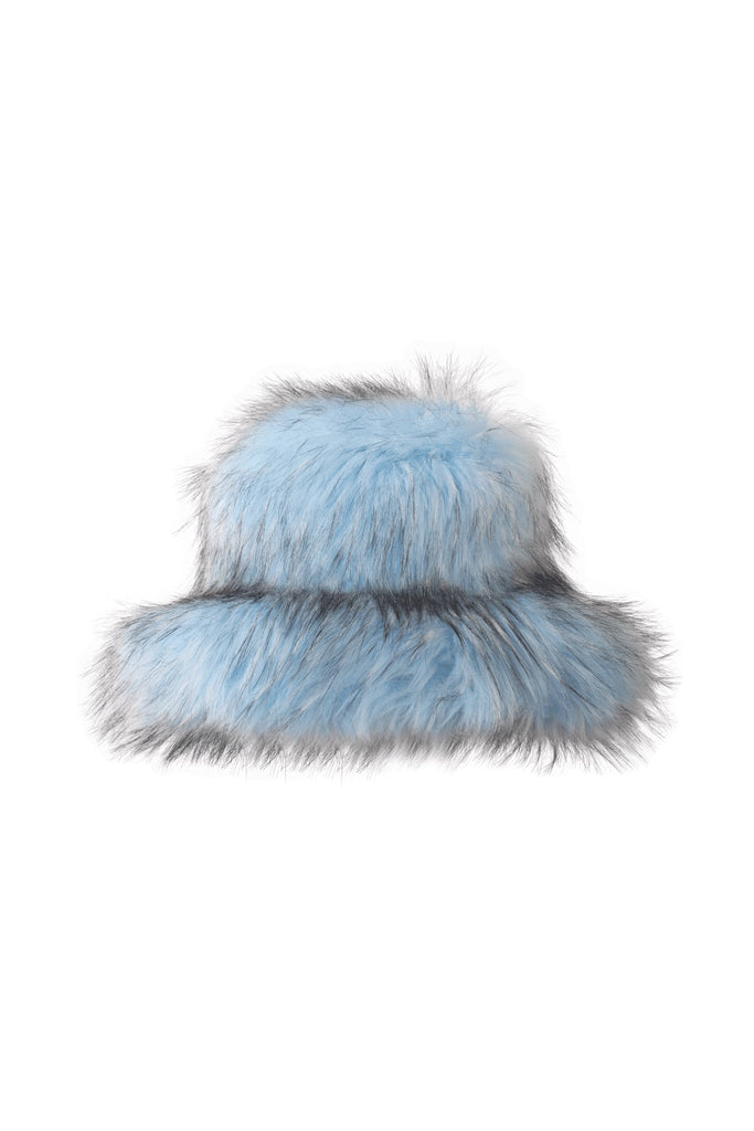 FURRY BUCKET SEA BLUE