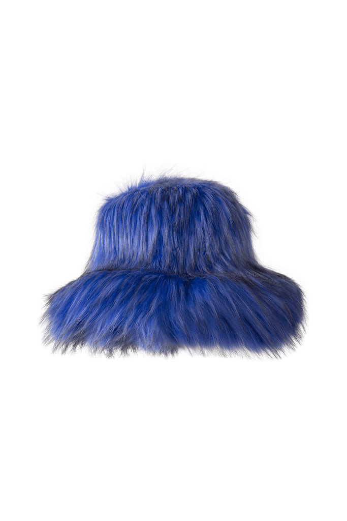 FURRY BUCKET BLUE