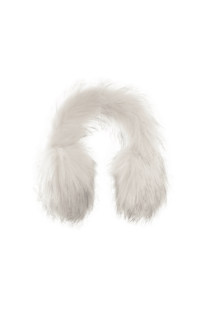 FURRY MUFF WHITE