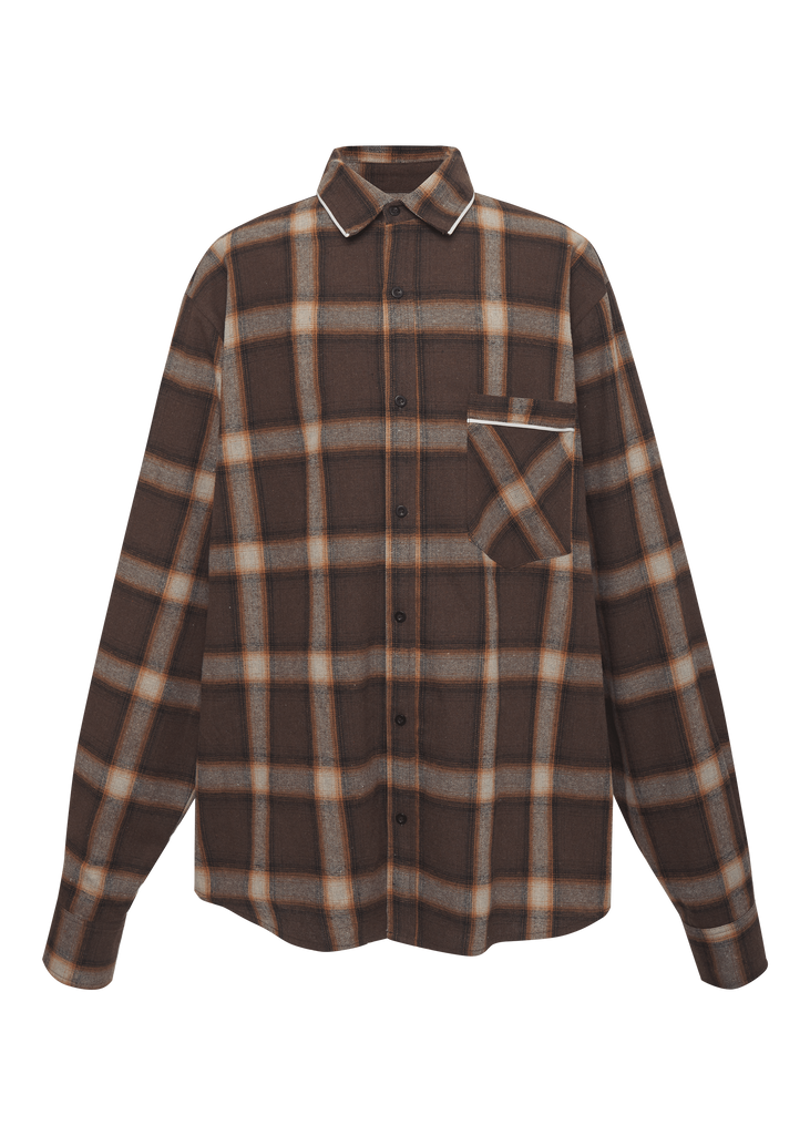 OVERSIZE BUTTON DOWN FLANNEL